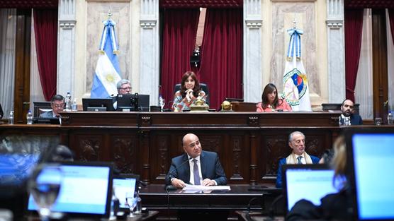 Manzur en el Senado 