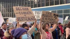 Docentes y alumnos contra el ajuste de Lacalle Pou