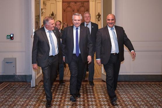 Reunión en Casa Rosada