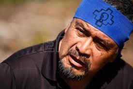 El lider mapuche Héctor Llaitul