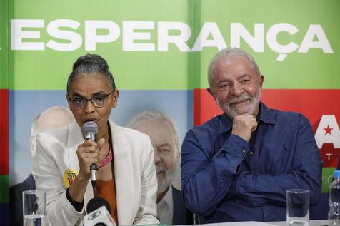 Dieron una conferencia de prensa juntos en San Pablo. (foto: ANSA)