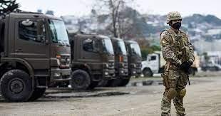 Cotinuarán los militares controlando el sur chileno