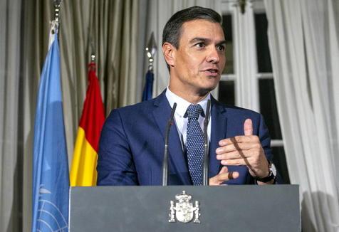 Pedro Sánchez, presidente de España. Un esfuerzo exigido a los que más tienen. (foto: ANSA)