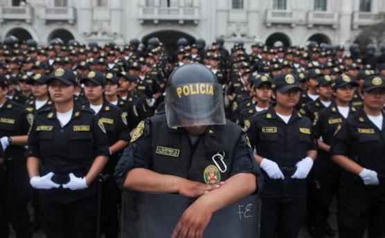 Disturbios en Perú