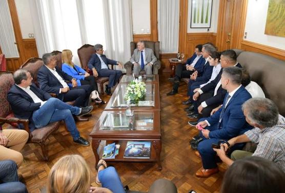 Reunión en Casa de Gobierno