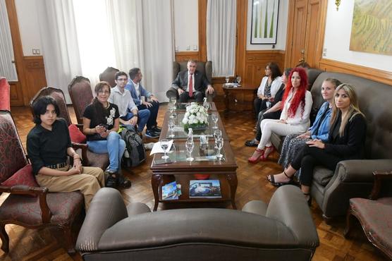 Reunión en Casa de Gobierno