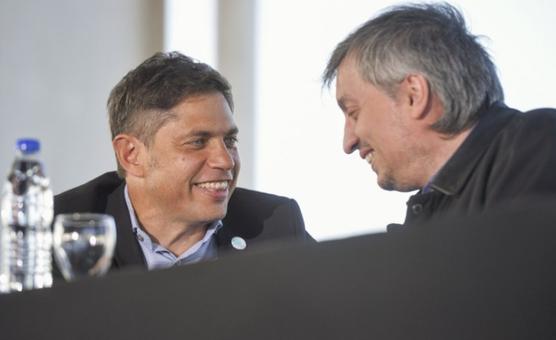 Kicillof junto a Máximo