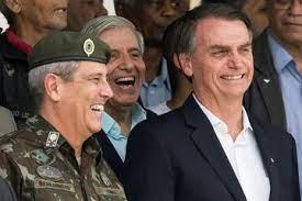  El general Walter Souza Braga Neto junto a su socio Bolsonaro