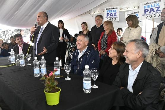 Manzur, Jaldo, Nora Belloni y Hugo Cabral