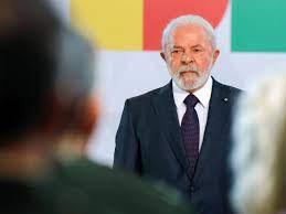  Luiz Inácio Lula da Silva, en una ceremonia de promoción de generales de las fuerzas armadas, el martes pasado