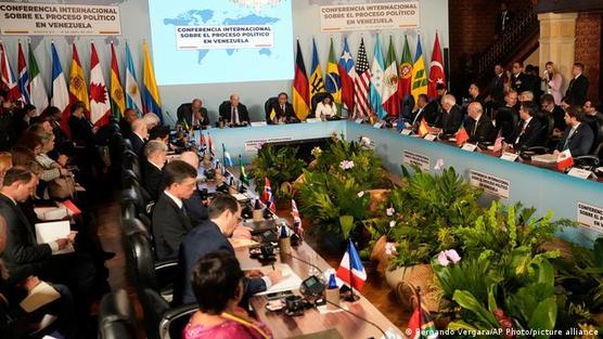 Delegaciones de distintos países se reunieron para abordar la crisis venezolana.