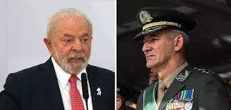 Lula y el general Marcos Antônio Amaro