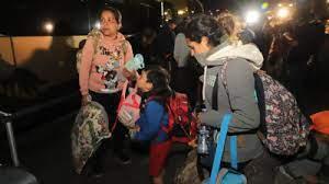 Los migrantes venezolanos fueron repatriados