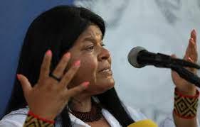 La ministra de Pueblos Indígenas, Sonia Guajajara