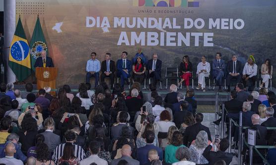 Acto en el Palacio del Planalto celebra el Día Mundial del Medio Ambiente
