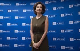 La directora general de la Unesco, Audrey Azoulay-EFE/Christophe Petit Tesson 