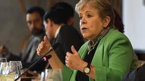 Alicia Bárcena, canciller de México