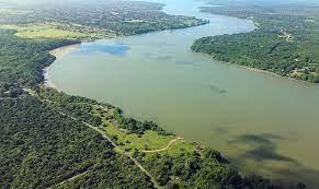 Fotografía de una vista aérea del río Guamá-EFE/María Angélica Trancoso