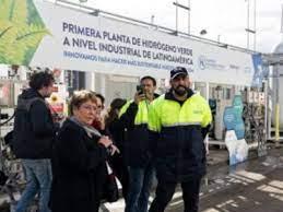 Inauguración de planta de hidrógeno verde en Santiago de Chile