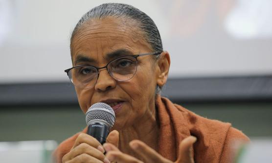 La Ministra de Medio Ambiente, Marina Silva