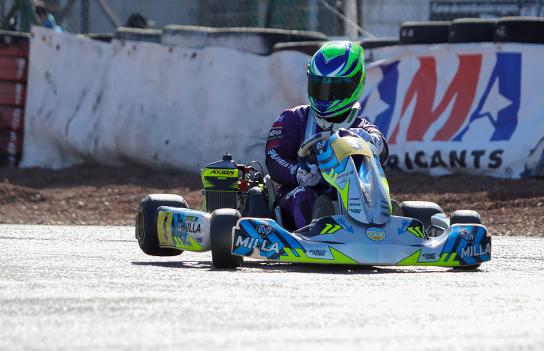 Díaz ganó la carrera 