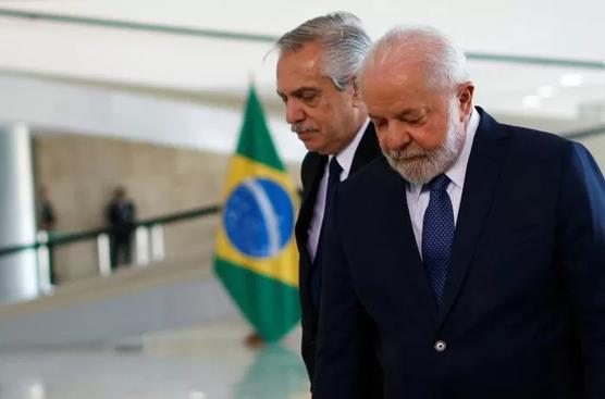 Lula junto a Fernández