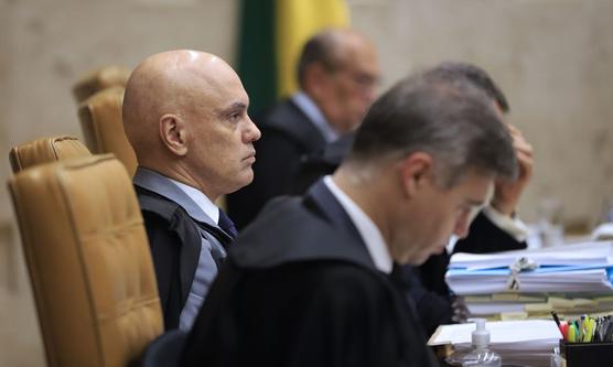 Los ministros siguieron la votación del ponente, Alexandre de Moraes