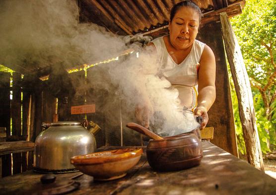 l turismo comunitario en el país ofrece su gastronomía típica. Foto: Viceministerio de Turismo.