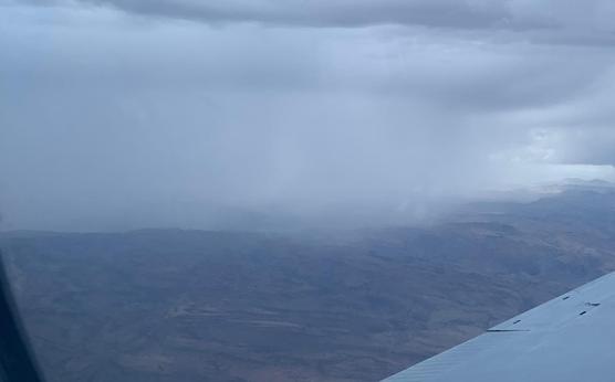 El bombardeo de nubes para provocar lluvias