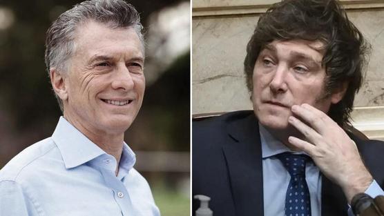 Macri y Milei