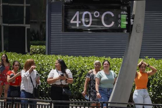 A la mañana se registraban 40 grados