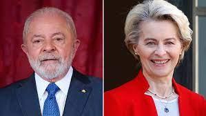 Lula y Von der Leyen hablaron por telefóno 