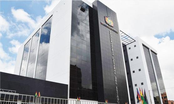  Edificio de la Procuraduría General del Estado (PGE) en la ciudad de La Paz .- ABI