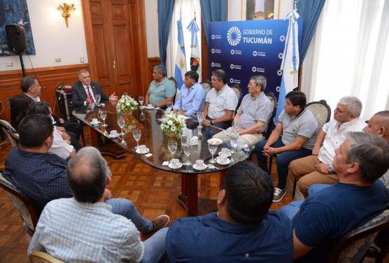 Jaldo recibió a UTA