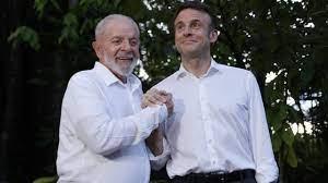 Lula y Macron en Belem