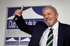 Lula durante el anuncio