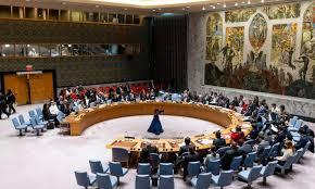 Consejo de Seguridad de la ONU, durante una reunión convocada por Israel,
