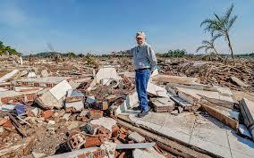 Lula durante su visita a la devastada Rio Grande do Sul - EFE/ Ricardo Stuckert 