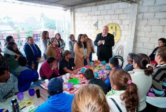 Federico Masso en el comedor