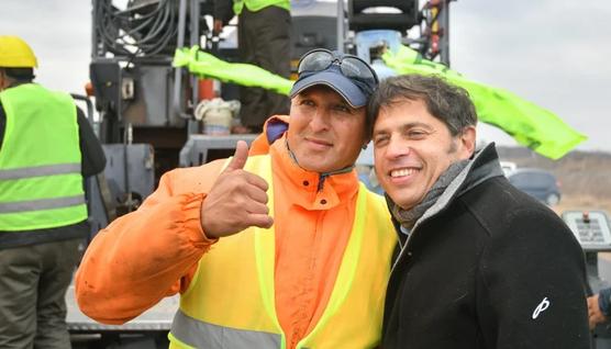 Kicillof en alza