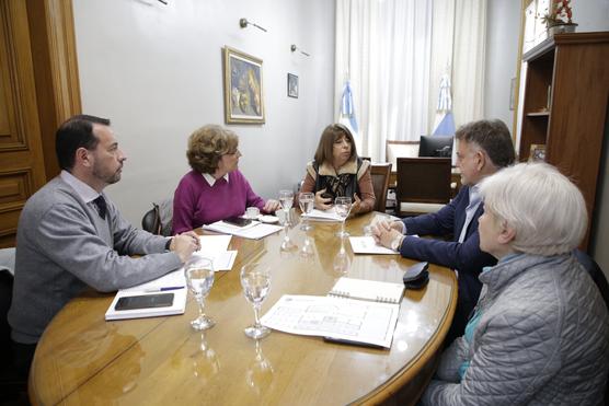 Montaldo y Amaya encabezaron reunión