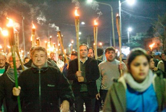 MArcha de antorchas