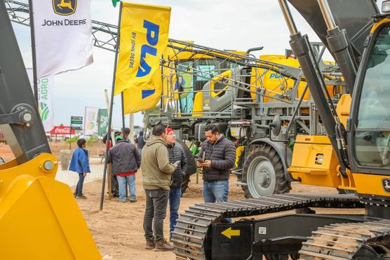 Maquinaria agrícola en la Expo Agro 2024 en Santa Cruz. Foto: Fexpocruz