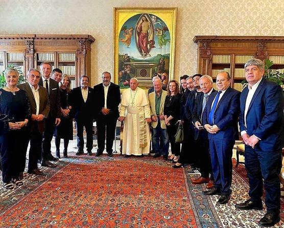 La CGT visitó el Vaticano