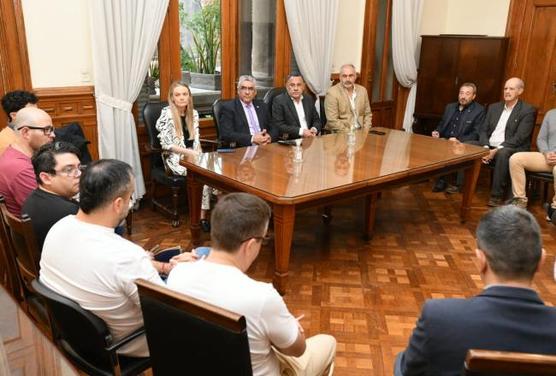 Reunión en Casa de Gobierno