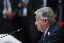 El secretario general de la ONU, António Guterres, en una fotografía de archivo. EFE/EPA/Rungroj Yongrit