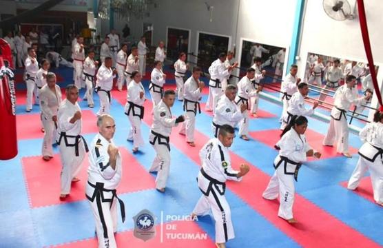 aekwondo de fuerzas de seguridad 