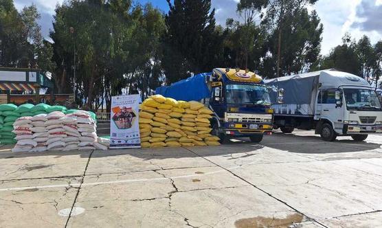 La mercadería incautada en la frontera con Perú